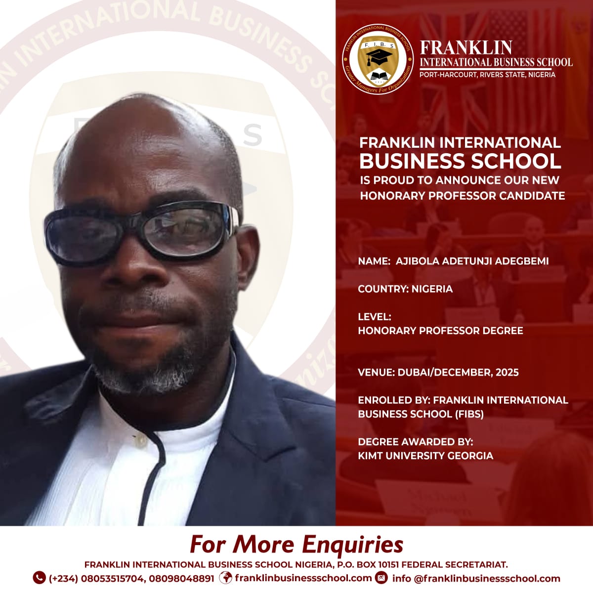 Franklin Business School