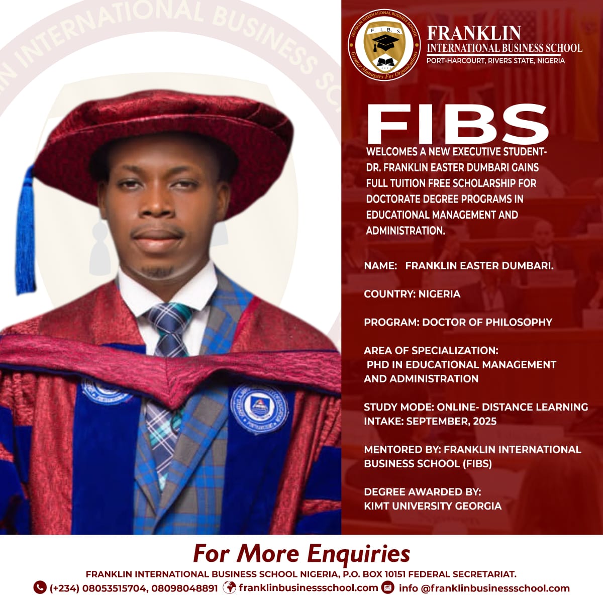 Franklin Business School