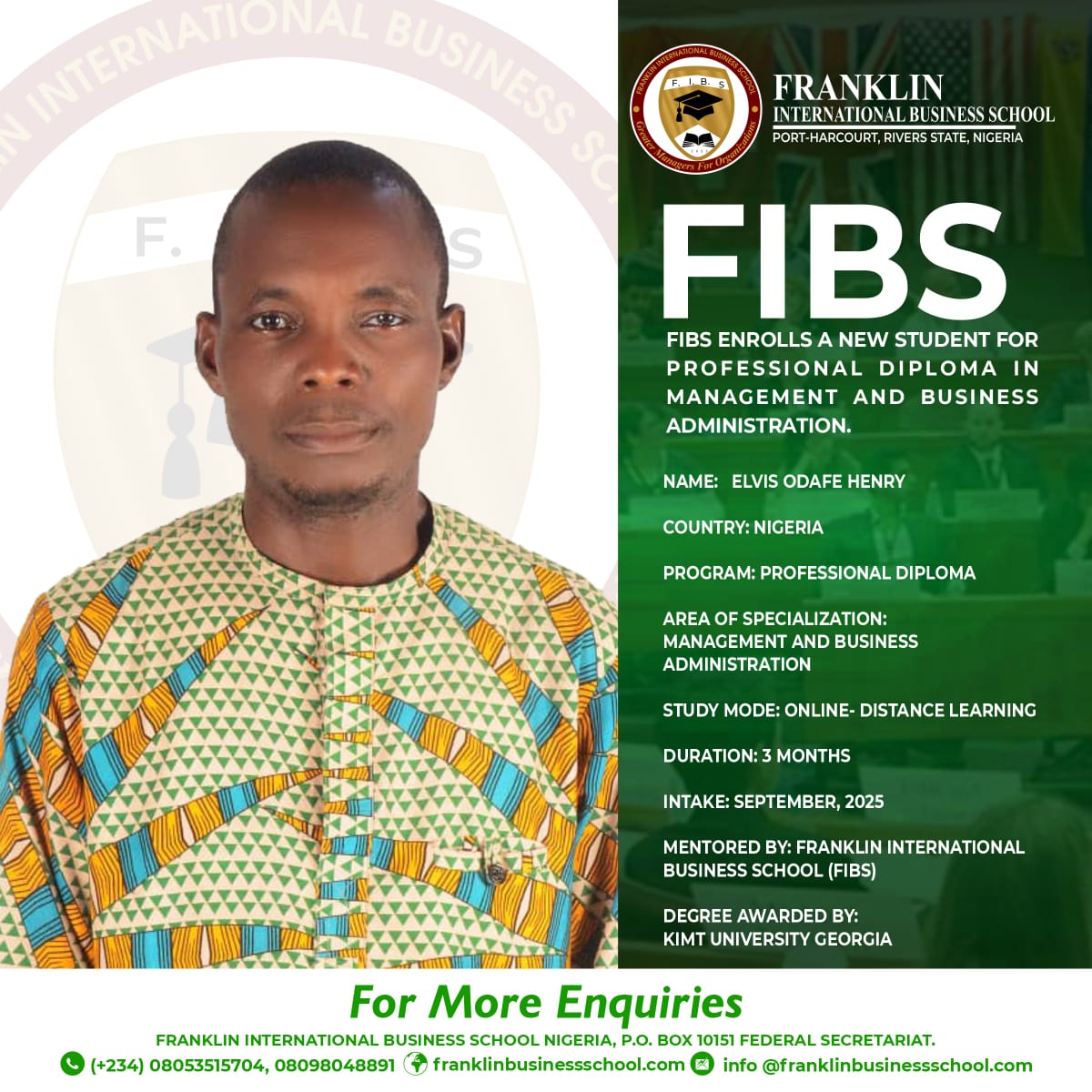 Franklin Business School